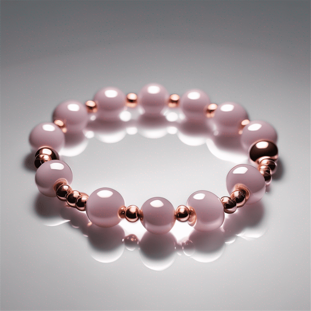 Pink Cat Eye & Rose Planet Bracelet – Love & Fortune