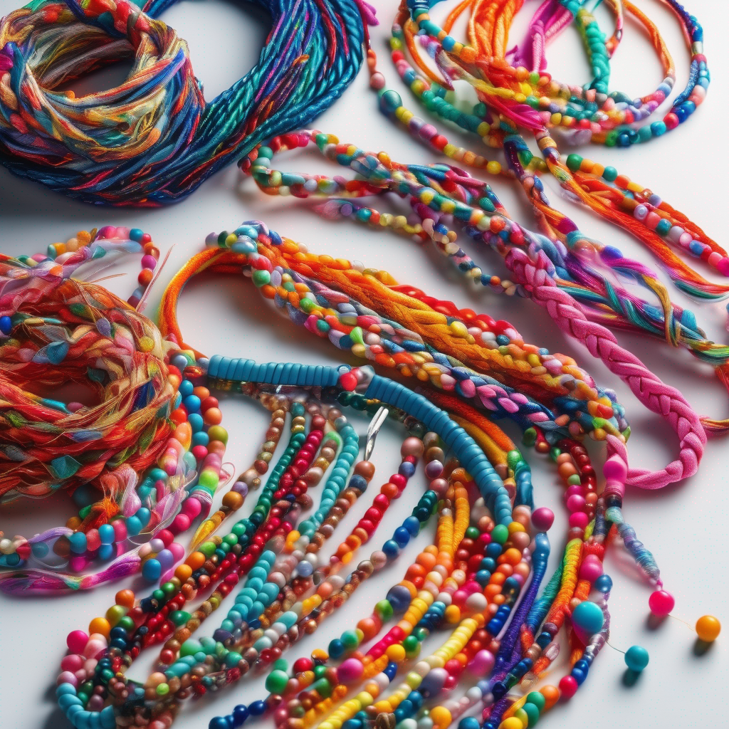 DIY Braided Friendship & Love Bracelet Kit