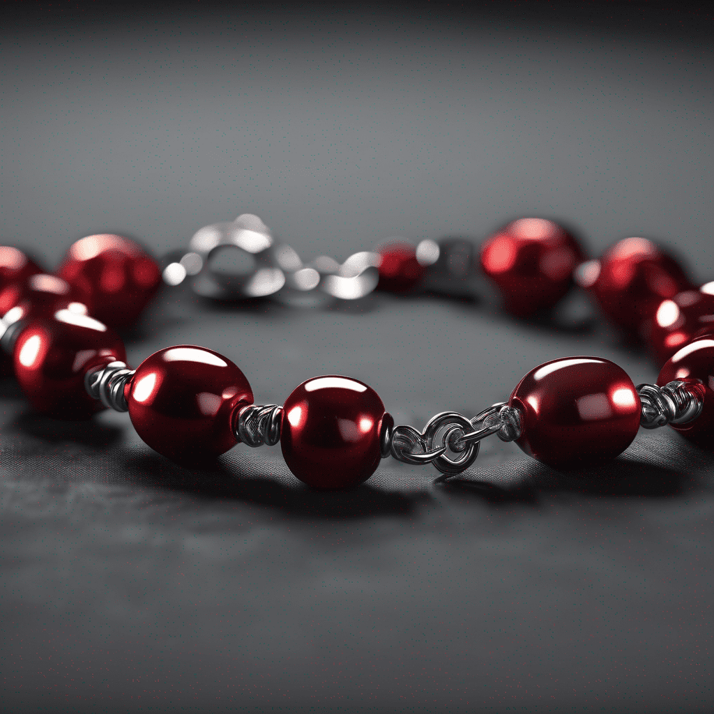 Crimson Blaze Bracelet – Bravery & Confidence