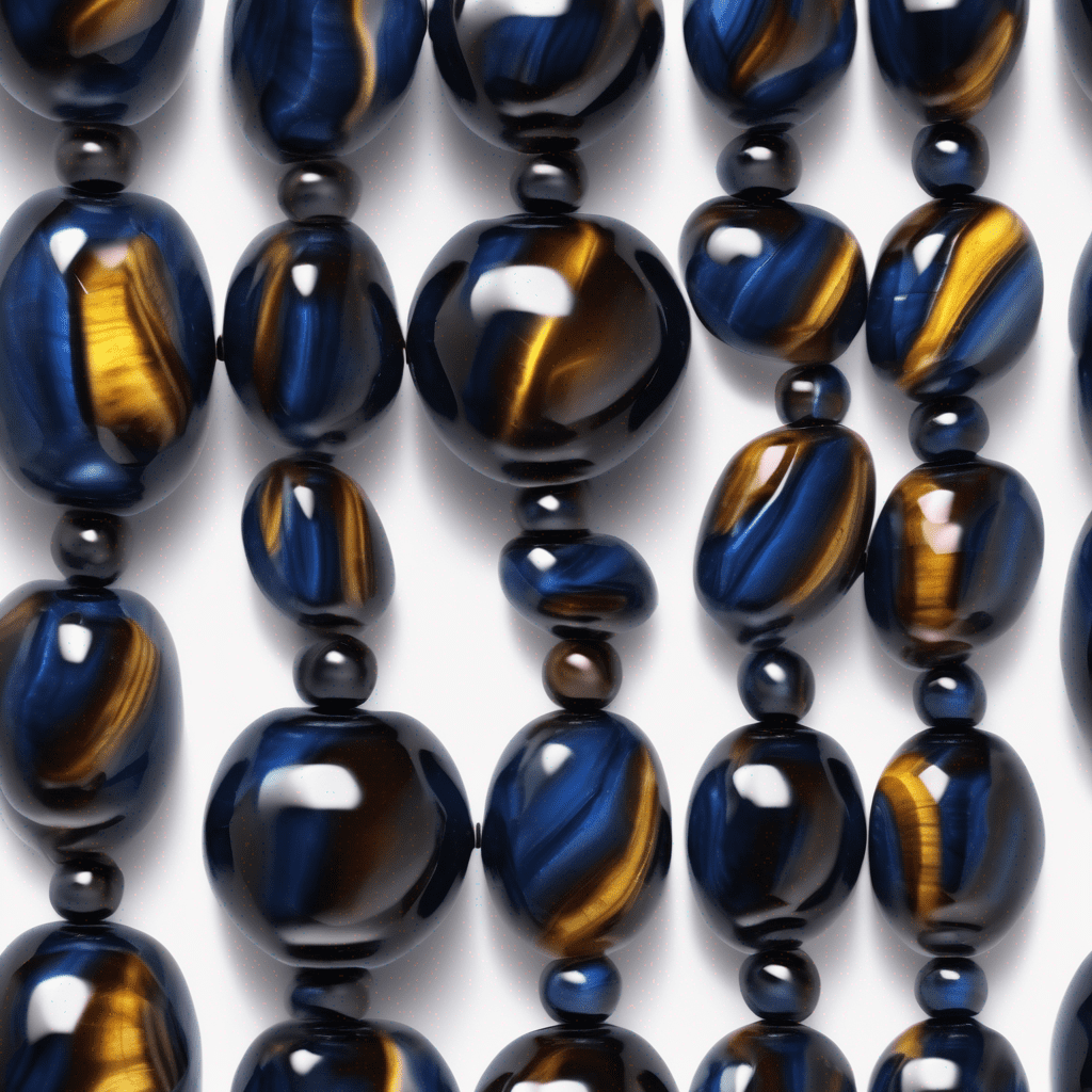 Blue Tiger Eye Bracelet – Crown Chakra Crystal