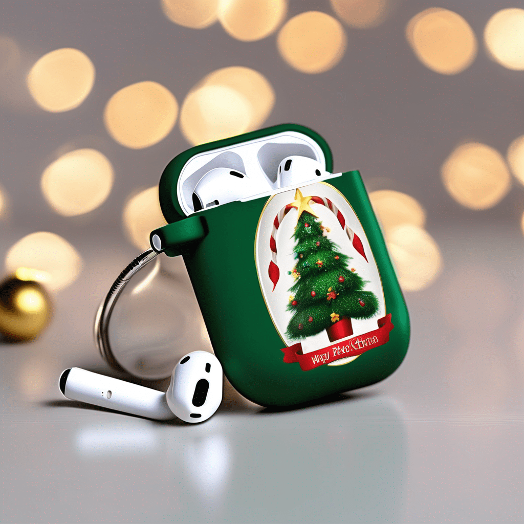 Apple Earphone Case – Christmas Tree Edition