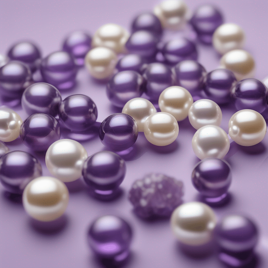 Amethyst & Pearl Beaded Bracelet – Inspire Love
