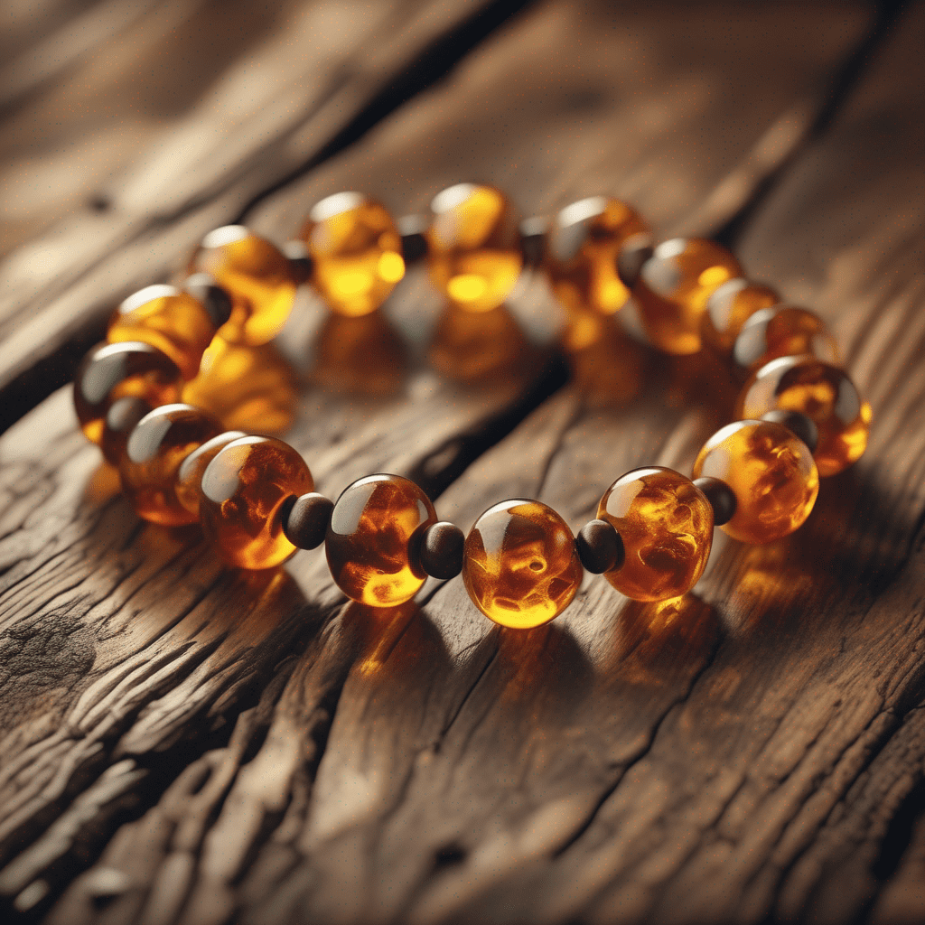 Amber Haze Bracelet – Clarity & Power
