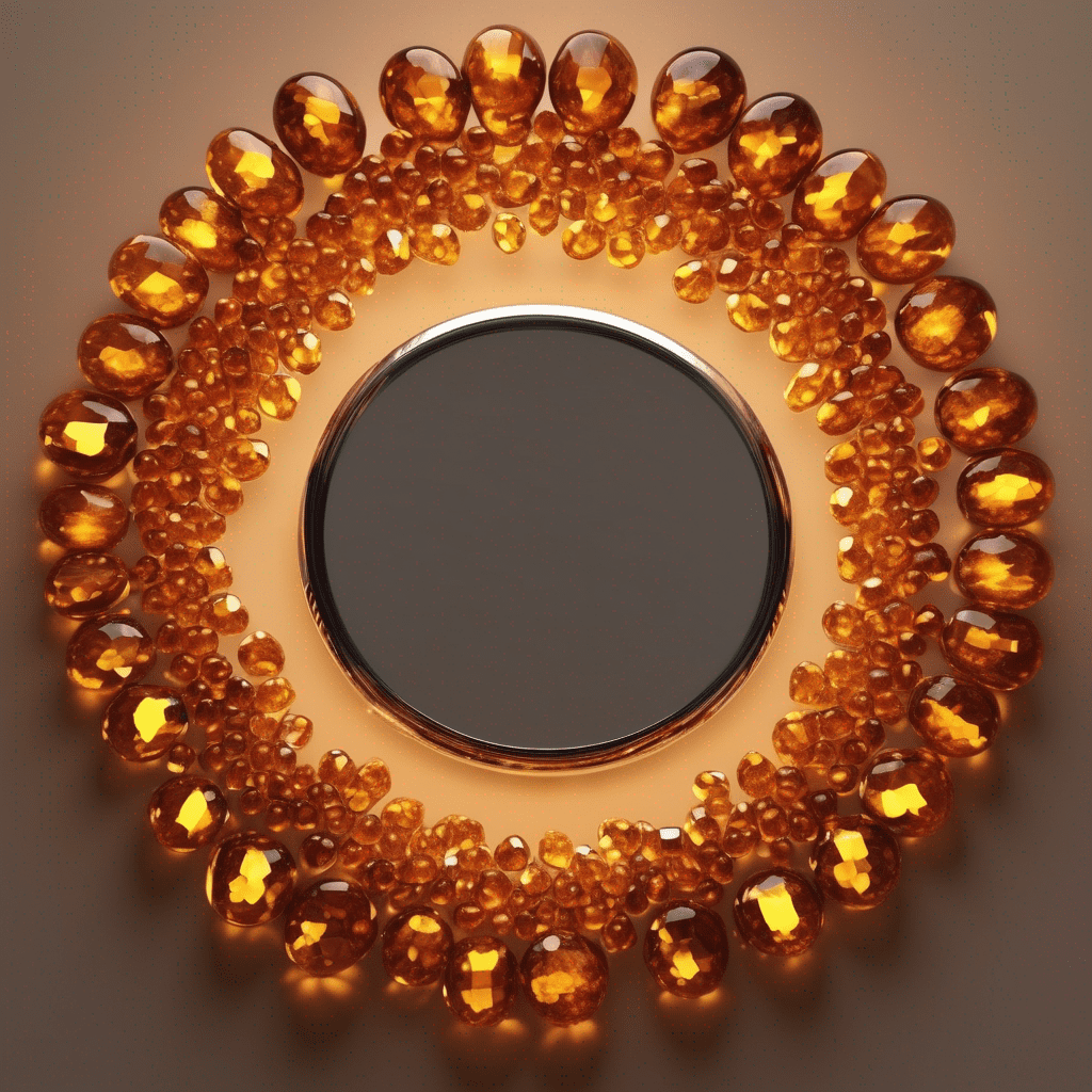 Amber Halo Bracelet – Harmonious Crystal Energy